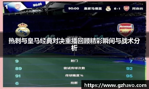 热刺与皇马经典对决重播回顾精彩瞬间与战术分析